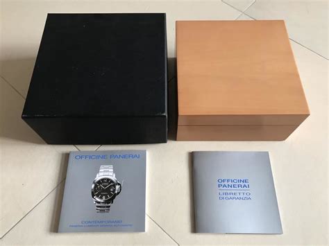 Panerai Wooden Watch Boxes & Cases for sale 